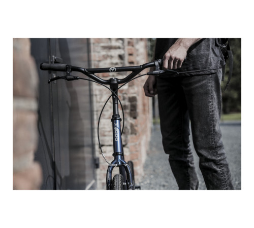 Самокат Yedoo Steel S2016 20/16' - синій Самокат Yedoo Steel S2016 20/16' - синій