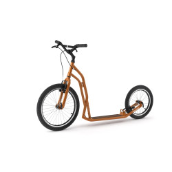 Самокат Yedoo Steel S2016 20/16' - помаранчевий