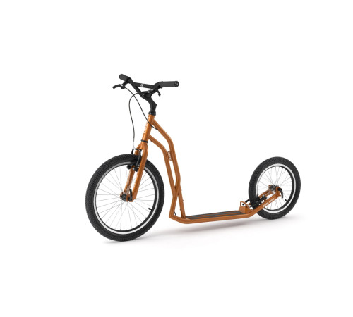 Самокат Yedoo Steel S2016 20/16' - помаранчевий Самокат Yedoo Steel S2016 20/16' - помаранчевий