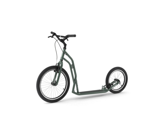 Самокат Yedoo Steel S2016 20/16' - зелений Самокат Yedoo Steel S2016 20/16' - зелений