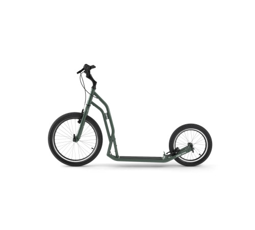 Самокат Yedoo Steel S2016 20/16' - зелений Самокат Yedoo Steel S2016 20/16' - зелений