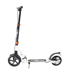 Складний самокат HA230T PU 230/200MM NILS EXTREME - чорно-білий 