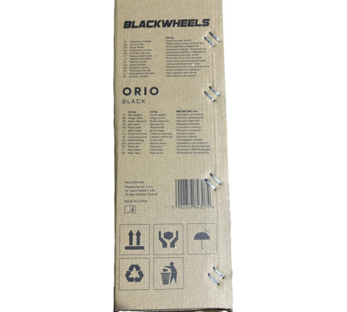 Самокат Blackwheels Orio чорний