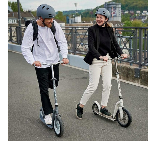 Самокат HUDORA BIGWHEEL® AIR ALL PATHS 280 БІЛИЙ