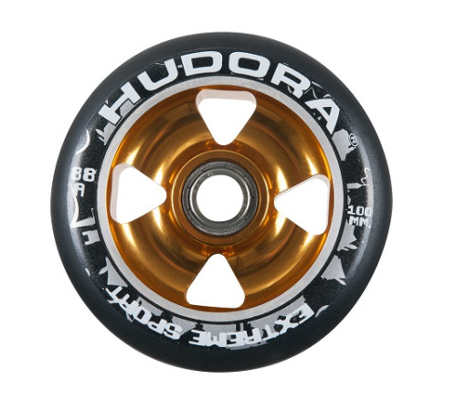 Трюковий самокат HUDORA Stunt XR-25 (14027) золотий