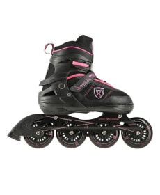 NA19088 BLACK-PINK SIZE M (35-38) IN-LINE SKATES NILS EXTREME