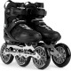 Роликові ковзани Blackwheels Dynamic L - розмір 39-42, чорні