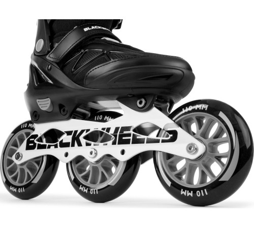 Роликові ковзани Blackwheels Dynamic L - розмір 39-42, чорні Роликові ковзани Blackwheels Dynamic L - розмір 39-42, чорні