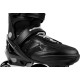 Роликові ковзани Blackwheels Dynamic L - розмір 39-42, чорні