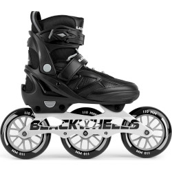 Роликові ковзани Blackwheels Dynamic L - розмір 39-42, чорні