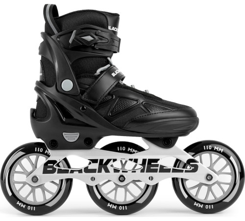 Роликові ковзани Blackwheels Dynamic L - розмір 39-42, чорні Роликові ковзани Blackwheels Dynamic L - розмір 39-42, чорні