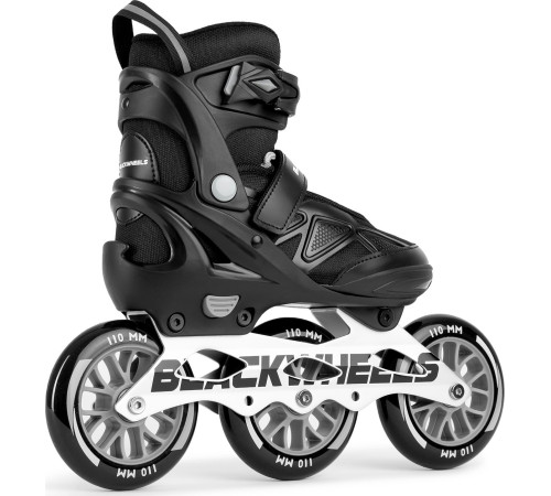 Роликові ковзани Blackwheels Dynamic L - розмір 39-42, чорні Роликові ковзани Blackwheels Dynamic L - розмір 39-42, чорні