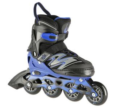 Ролики NILS EXTREME NA11010 чорнор-сині розмір M (35-38) Ролики NILS EXTREME NA11010 чорнор-сині розмір M (35-38)