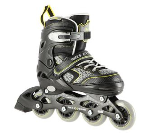 Ролики NILS EXTREME NA14198 чорно-жовті розмір L (39-42) Ролики NILS EXTREME NA14198 чорно-жовті розмір L (39-42)