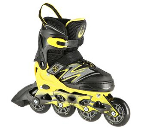 Ролики NILS EXTREME NA11010 чорно-жовті розмір L (39-42) Ролики NILS EXTREME NA11010 чорно-жовті розмір L (39-42)