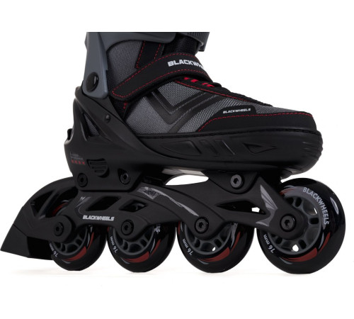 Роликові ковзани Blackwheels Playful S - розмір 32-35, сірі