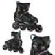 Ролики NILS EXTREME NA1128 чорно-фіолетовий L(39-42)
