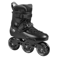 Роликові ковзани Powerslide Zoom Pro Black 100 Trinity розмір 39-40