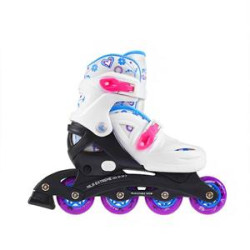 Ролики NILS EXTREME NJ/NA0321 A білі розмір L (36-40) 