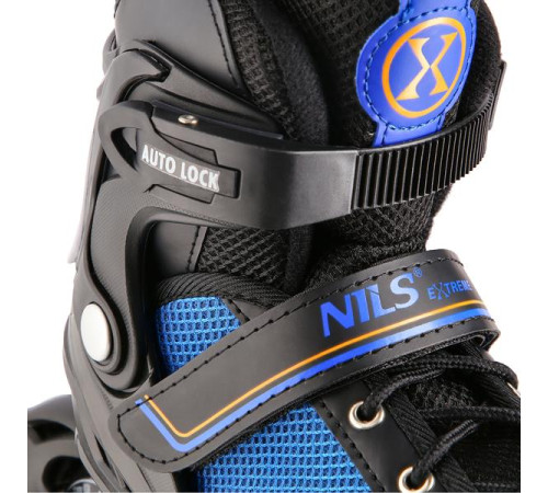 Роликові ковзани 2в1 NILS EXTREME NH18188, розмір L (39-42) чорно-сині Роликові ковзани 2в1 NILS EXTREME NH18188, розмір L (39-42) чорно-сині