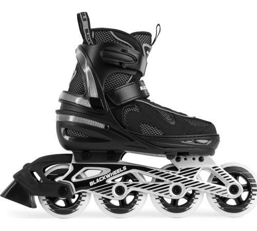 Роликові ковзани Blackwheels Flex Pro M - розмір 34-37, чорні