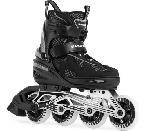 Роликові ковзани Blackwheels Flex Pro M - розмір 34-37, чорні
