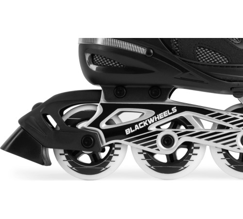 Роликові ковзани Blackwheels Flex Pro M - розмір 34-37, чорні