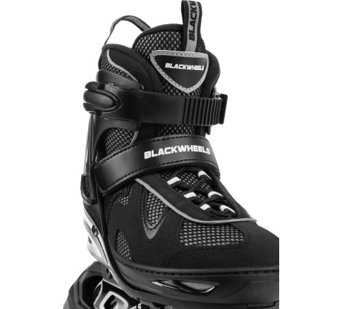 Роликові ковзани Blackwheels Flex Pro M - розмір 34-37, чорні