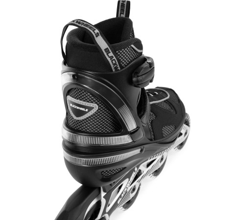 Роликові ковзани Blackwheels Flex Pro M - розмір 34-37, чорні