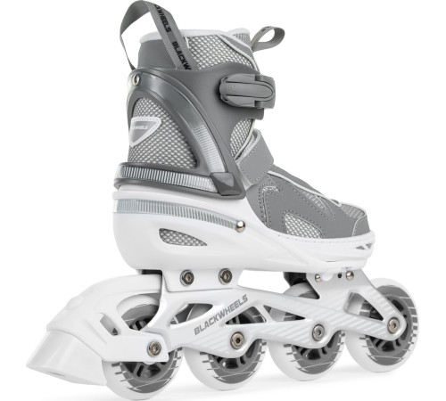 Роликові ковзани Blackwheels Flex Pro M - розмір 34-37, сірі