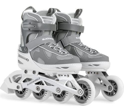 Роликові ковзани Blackwheels Flex Pro M - розмір 34-37, сірі