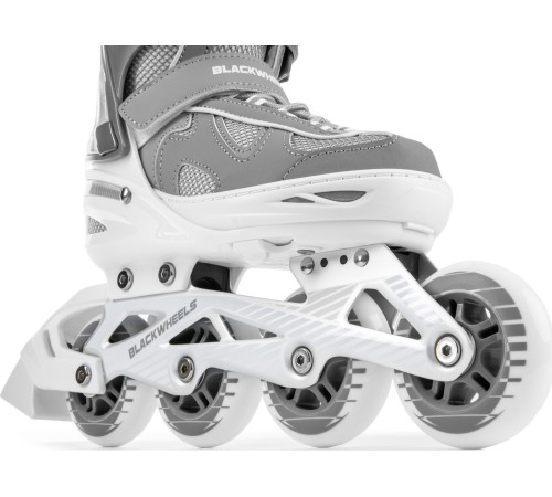 Роликові ковзани Blackwheels Flex Pro M - розмір 34-37, сірі