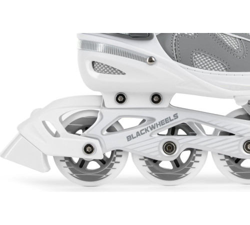 Роликові ковзани Blackwheels Flex Pro M - розмір 34-37, сірі