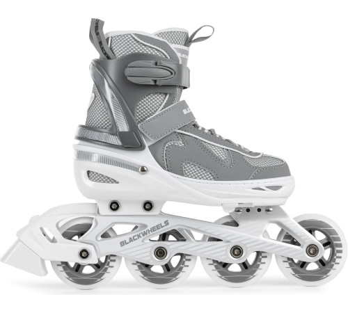 Роликові ковзани Blackwheels Flex Pro M - розмір 34-37, сірі