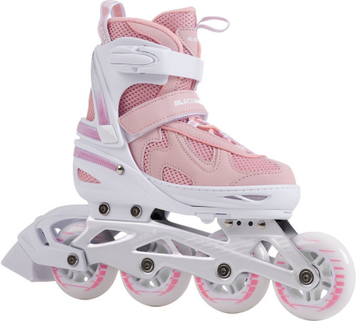 Роликові ковзани Blackwheels Flex Pro M - розмір 34-37, рожеві