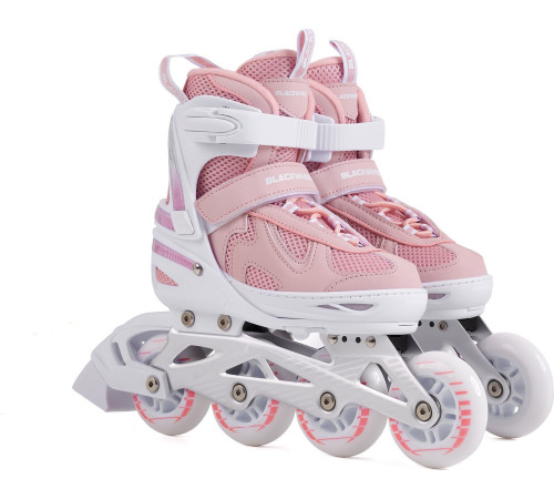 Роликові ковзани Blackwheels Flex Pro M - розмір 34-37, рожеві