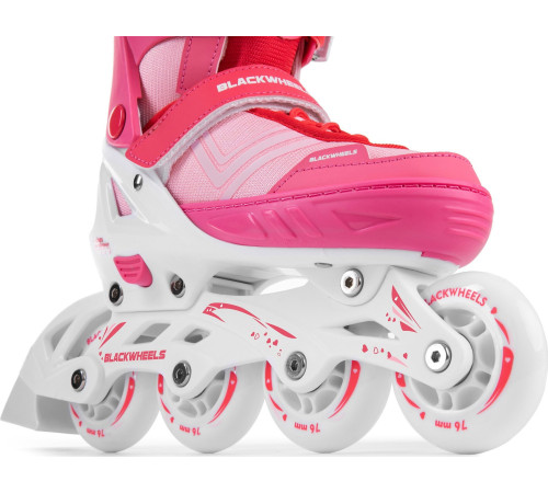 Роликові ковзани Blackwheels Playful S - розмір 32-35, рожеві