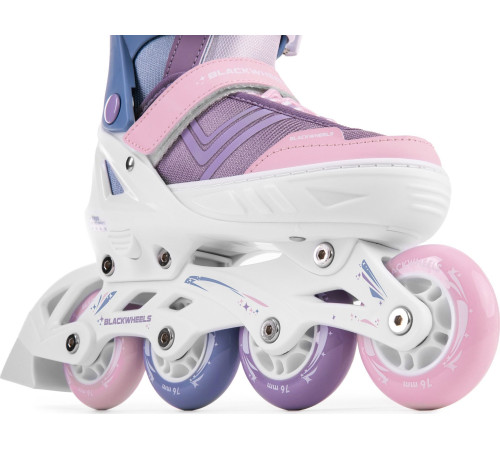 Роликові ковзани Blackwheels Playful S - розмір 32-35, рожево-фіолетові