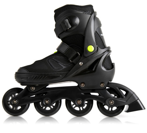 Роликові ковзани Blackwheels Sonic M - розмір 32-35, чорно-зелені