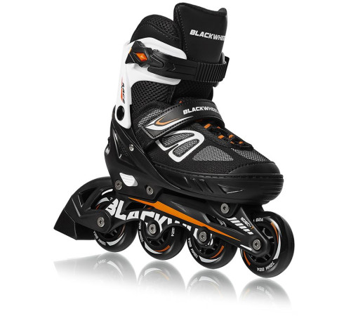 Роликові ковзани Blackwheels Playful S - розмір 32-35, чорно-білі