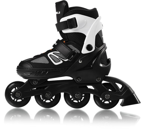 Роликові ковзани Blackwheels Playful S - розмір 32-35, чорно-білі
