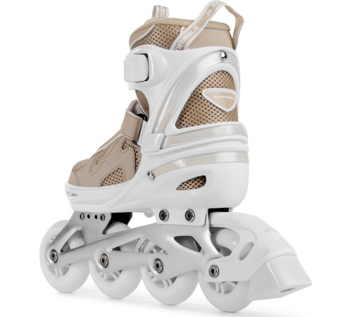 Роликові ковзани Blackwheels Flex Pro M - розмір 34-37, бежеві