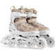 Роликові ковзани Blackwheels Flex Pro M - розмір 34-37, бежеві