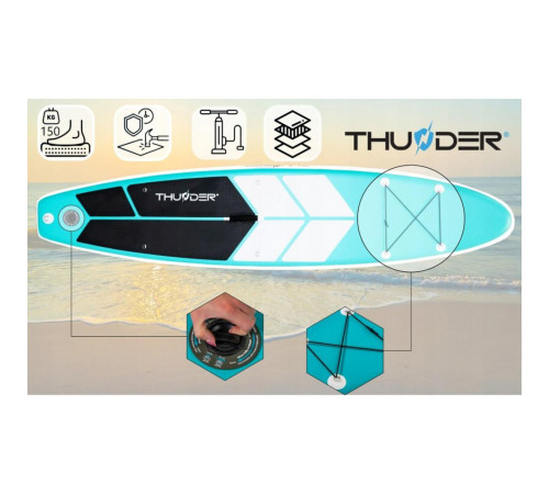 Надувна SUP дошка THUNDER COAST MINT 320