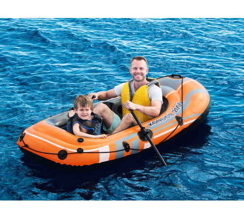 Човен Hydro-Force Set 188 x 98 см весла + віджим Bestway 61062 Човен Hydro-Force Set 188 x 98 см весла + віджим Bestway 61062