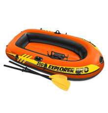 Човен INTEX 58357 Explorer PRO 200 комплект весла + насос 196 x 102 x 33 см 