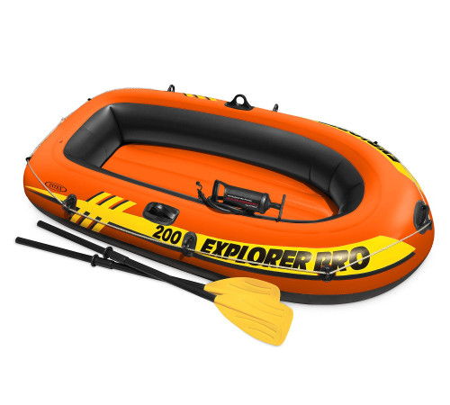 Човен INTEX 58357 Explorer PRO 200 комплект весла + насос 196 x 102 x 33 см Човен INTEX 58357 Explorer PRO 200 комплект весла + насос 196 x 102 x 33 см