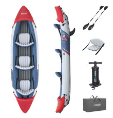 Каяк надувний Bestway 65132 Hydro-Force Rapid X3 381 х 100 см