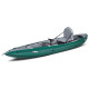 Каяк надувний Gumotex HALIBUT /021, 375 х 96 см - зелено-сірий