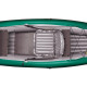 Каяк надувний Gumotex HALIBUT /021, 375 х 96 см - зелено-сірий